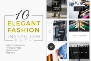 10 Elegant Fashion Instagram Pack: A Stylish Tool for Modern Creators