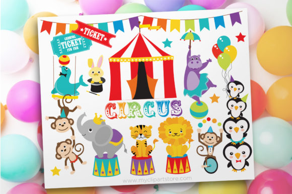 Animal Circus Clipart: A Creative Resource for Visual Storytelling
