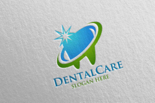 Dental Logo, Dentist Stomatology Logo Design 12