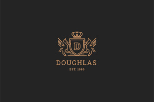 Letter D Logo - Heraldry Crest Logo: A Unique Symbol of Identity and Tradition
