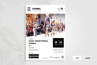 Minimal Fashion Flyer: Simple Style, Big Impact