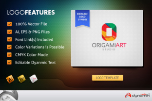 Origami Art Logo Template: A Creative and Functional Design Solution