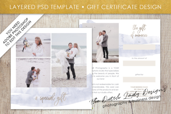 Photography Gift Certificate Template 42