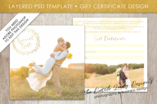 PSD Photo Gift Card Template 48: A Versatile Design Solution for Digital Gifting