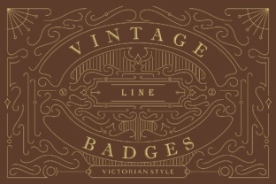 Vintage Line Badges 2: A Timeless Addition to Modern Design