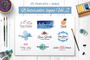 Watercolor Logo Templates V.2: A New Era of Creative Expression